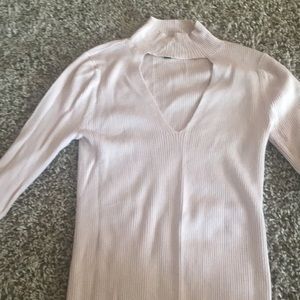 Express choker sweater